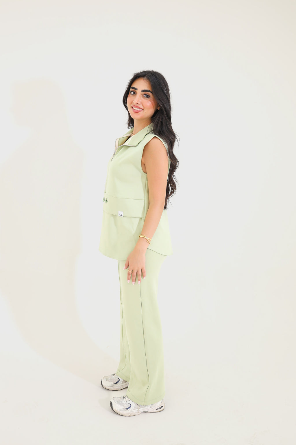 Sleeveless set - Pistachio