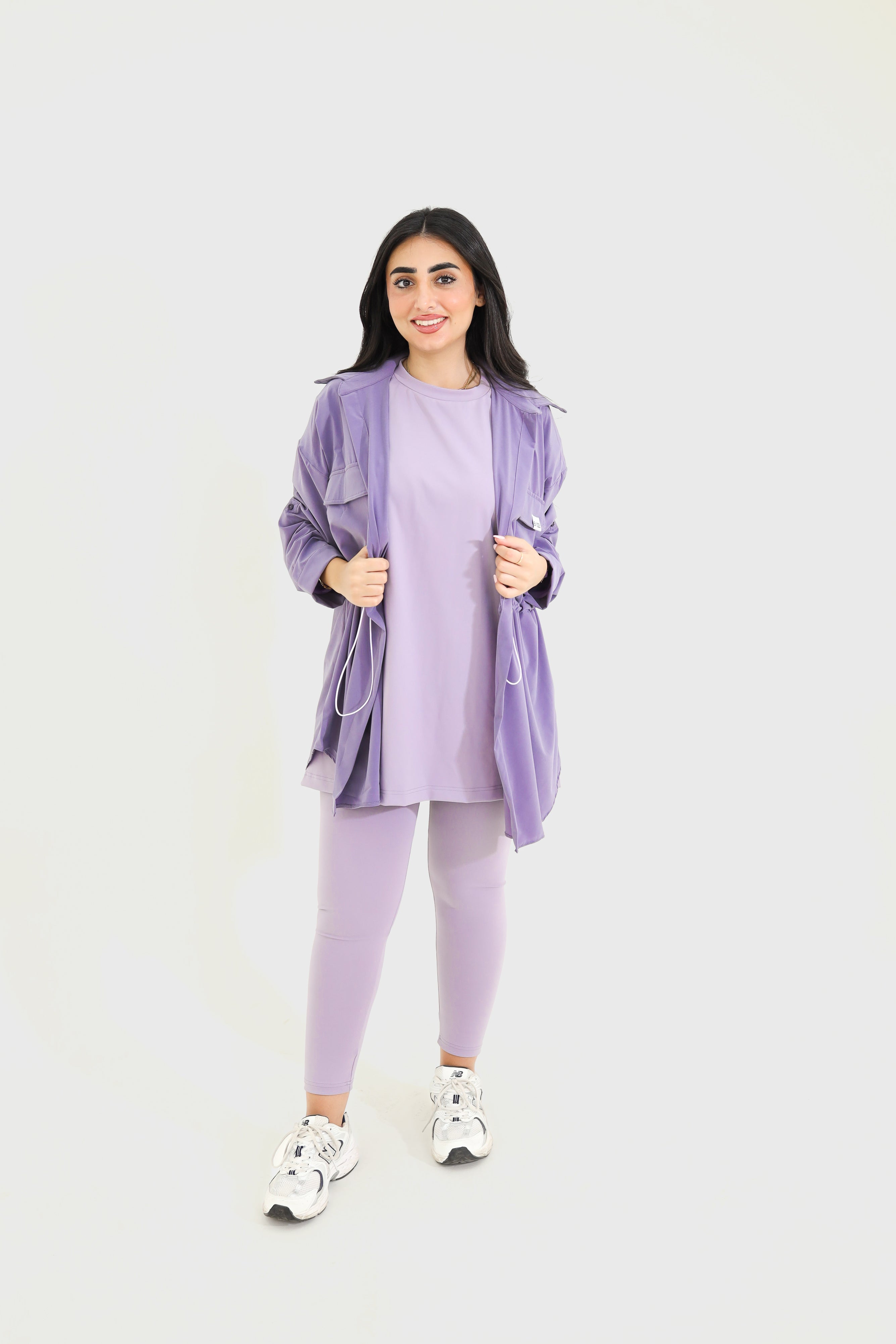 Legging set + coverup - Lavender