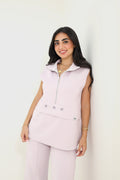 Sleeveless set - Lilac