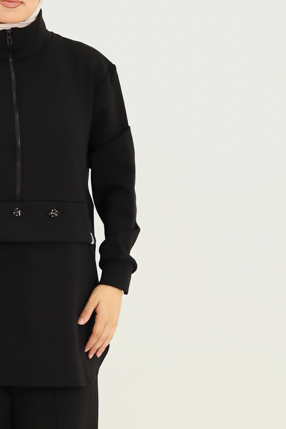 Long sleeved set - Black