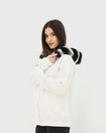 “White” Hoodie Jacket