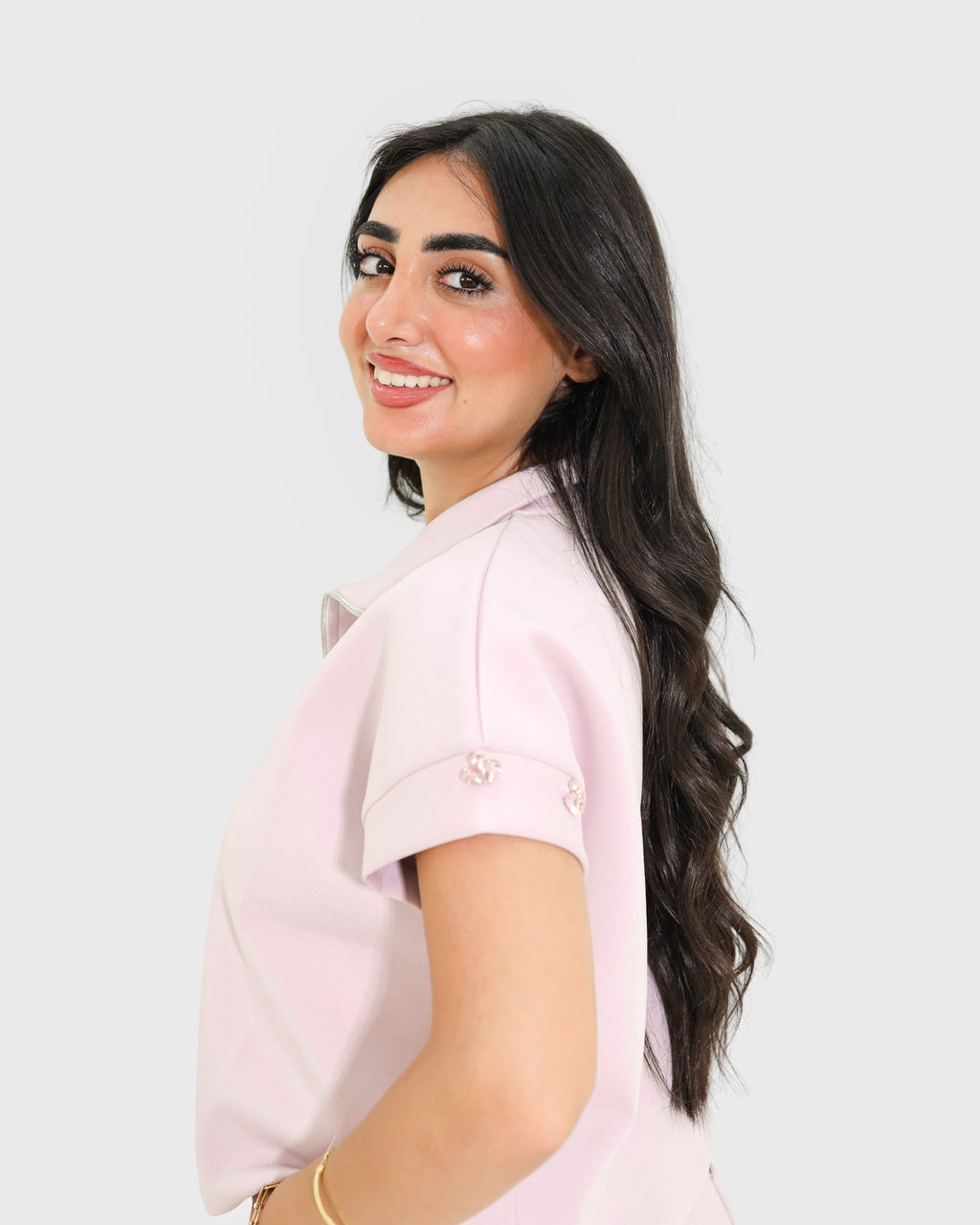 Short sleeved set - Lavender