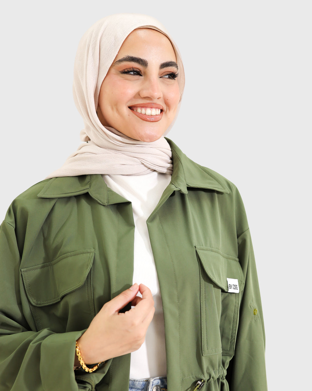 Coverup - Olive green