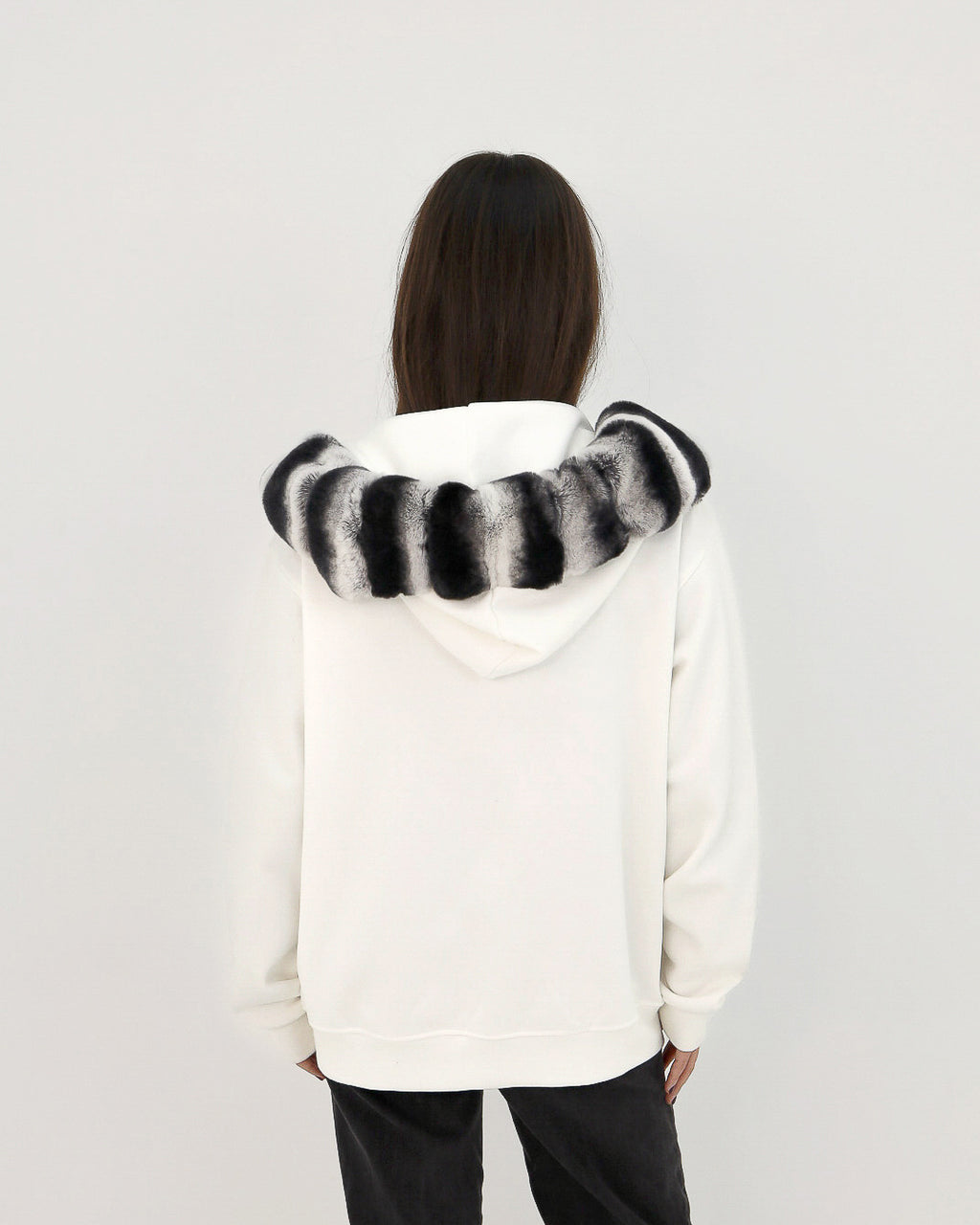 “White” Hoodie Jacket