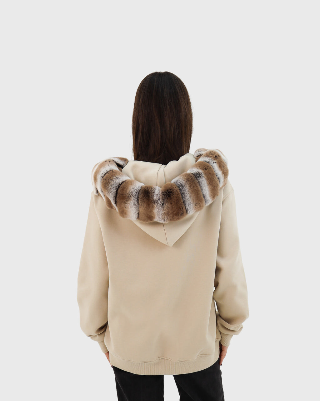 “Taupe” Hoodie Jacket