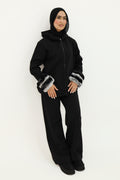 Zip Up Set - Black