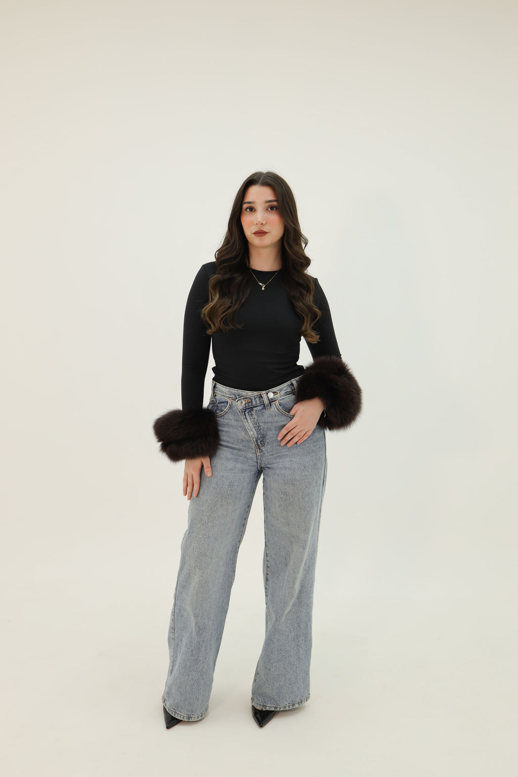Bodycon Bra Tops - Black - Fur